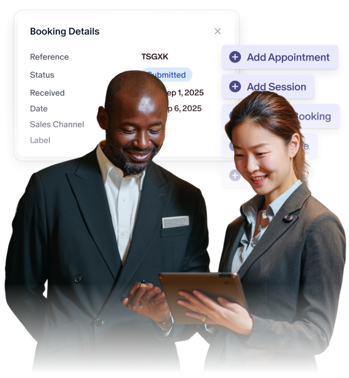 Booking Control TRYBE. End-to-End Booking Management Software | Trybe